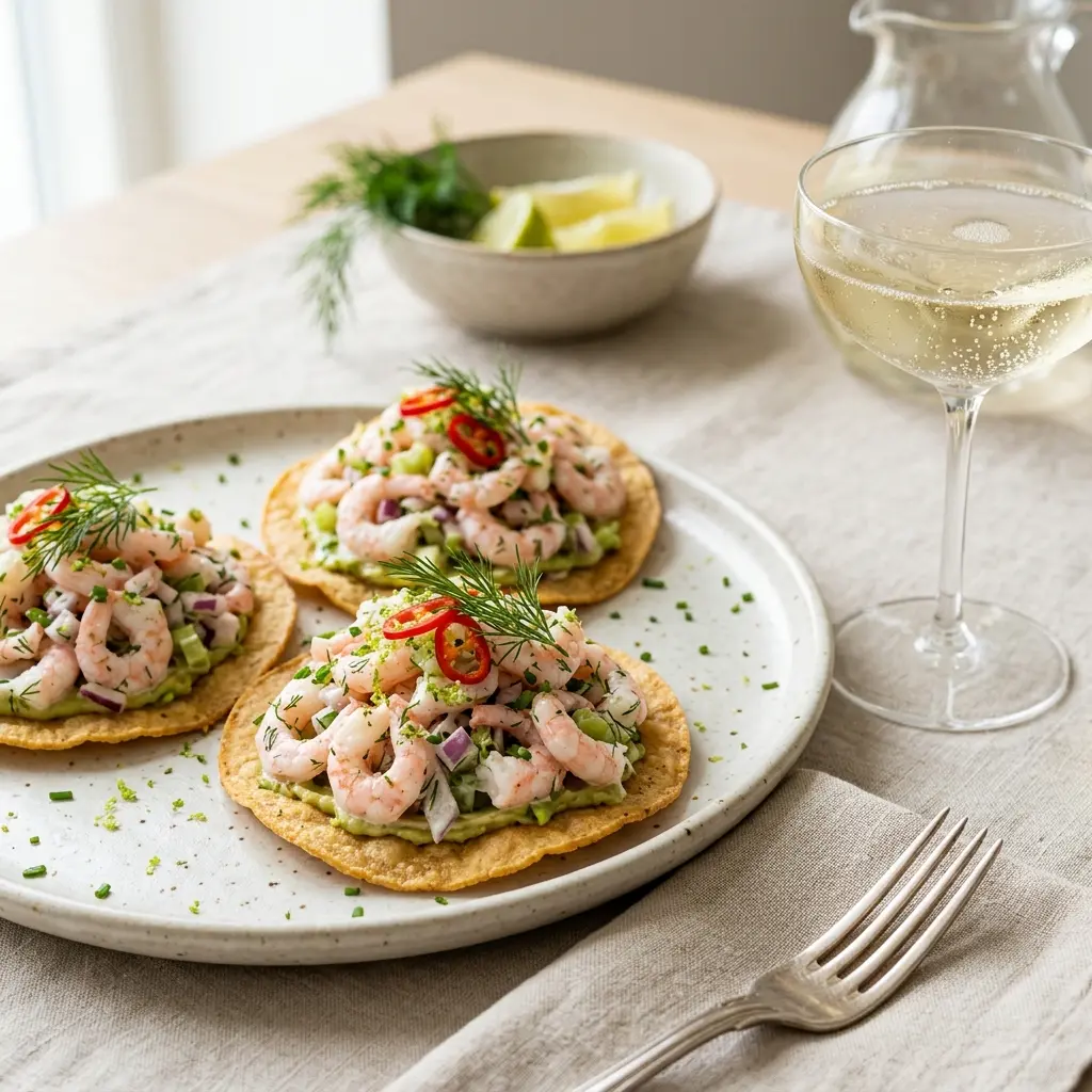 Valmis tostadat katkaravuilla tarjoiltuna herkullisesti kotikeittiön tapaan