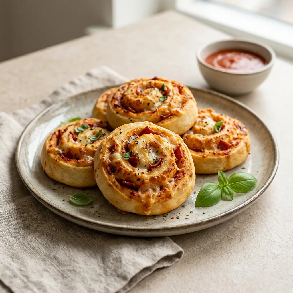Kuva valmiista reseptistä Pizzakierteet airfryerissa